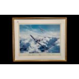 Aircraft Interest - Edmunds War Plane Limited Edition Signed Print 'Spitfire' by Robert Taylor,