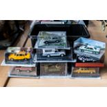 Collection of 007 Die Cast Model Cars, c