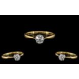 18ct Gold and Platinum - Good Quality Si
