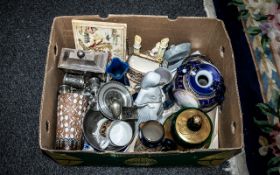 Box of Collectible Glass & Ceramic Items