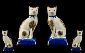 Staffordshire - 19th Century Fine Pair o