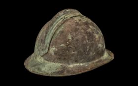 WW1 French “Adrian” Helmet shell.