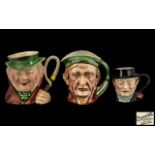 Beswick Large Handpainted Character Jugs (2). 1. 'Scrooge Christmas Carol' Model No. 372.