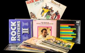 Mixed Selection of Pop LPs, approx.80; various artists, to include Elton John, Whitney Houston,