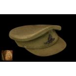 Royal Artillery Officer's Service Dress Peaked Cap.