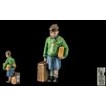 Royal Doulton Ltd and Numbered Edition Hand Painted Porcelain Figure ' Children of the Blitz ' The
