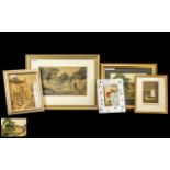 Collection of Paintings by Robert William Bates (exh. 1924-28), from Romily, Cheshire.