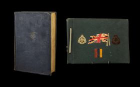 WW2 Military Interest Documentary Account From One Soldier 3390651 Pte J E Wallace 1942-45 Whilst