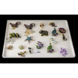 Great Collection of Brooches, In As New Condition / Never Used Condition.