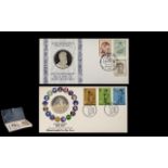 Michelangelo 500th Anniversary Sterling Silver ( Medallic ) First Day Cover - Date 18.4.75.