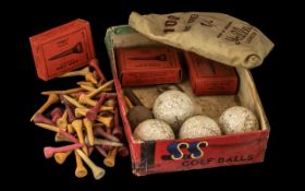 Golfing Interest Collection Of North British Scotland Golf Balls,