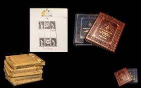 Five Unused Stamp Albums to house 20th Anniversary of the Coronation of Her Majesty Queen Elizabeth