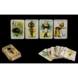 Pack of Vintage Cards for a Children's Game, issued by Longmans and Green,