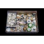 Good Collection of Pottery & Crested Ware, including Morecambe, Barrow-in-furness, Preston,