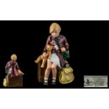 Royal Doulton - Ltd and Numbered Hand Painted Edition Porcelain Figure ' Children of the Blitz '