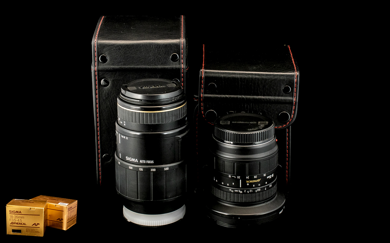 Two Sigma Cameras, Boxed 70-300mm F4.5.6.
