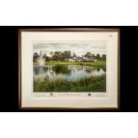 Golfing Interest - Limited Edition Print of Palmer Course - 18th Hole. Print No.