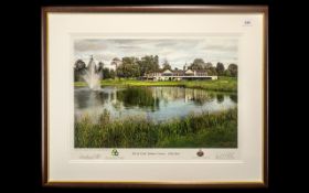 Golfing Interest - Limited Edition Print of Palmer Course - 18th Hole. Print No.