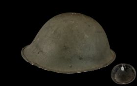 British Steel Helmet, turtle pattern, shell only.