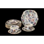 Mason's Ironstone Part Dinner Set, Paten