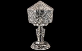Early 20th Century Moulded Glass Mushroo