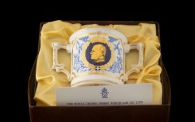 Royal Crown Derby Loving Cup to celebrat