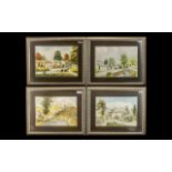 Collection of Four Pilkington Watercolours depicting scenes of the Lake District,