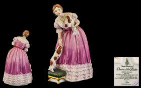 Royal Doulton Fine Ltd Edition and Numbered Edition Hand Painted Porcelain Figure ' Queens of The