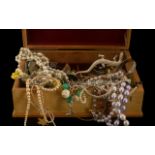 Box of Mixed Costume Jewellery