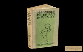 J M Barrie 'Peter Pan & Wendy' Book, re-told for Little People, with approval by author.