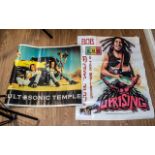 The Cult 'Sonic - Temple' Poster, unframed, 35 inches (87.5cms) x 25 inches (62.5cms), and Bob