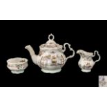 Royal Doulton 'Bramley Hedge' Tea Set, comprising a Tea Pot, Sugar Bowl and Milk Jug,