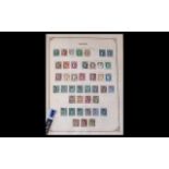French Early 20thC Stamp Album, Partially Filled Containing Mixed World Stamps,
