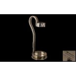 Edwardian Silver Plated Wine Bottle Holder with adjustable frame; maker's mark Walker and Hall,