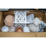 Box of 12 Assorted Planters. Please see images.