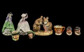 Collection of Miniature Porcelain Figures 8 in total.