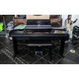Yamaha Clavinova CVP 55 Digital Piano with Owner's Guide and matching bench with black leather top.