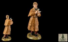 Royal Doulton Hand Painted Porcelain Figure ' The Detective ' HN2359. Designer M. Nicol.