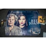 Judy Dench Red Joan Quad Poster Cast & Director Signed This is something special,