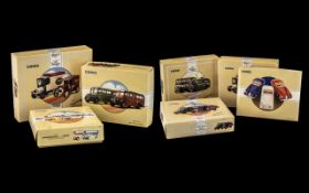 Collection Of Corgi Diecast Models To Include 97050 Open Top Regent Set, 97078 Bedford OB's,