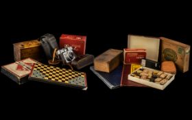 Box of Miscellaneous Items, including an Ilford Camera, a Pentax camera, a Kodak film tank,