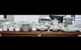 Bohemia Porcelain Part Dinner/Tea Service, from Bohemia of Czechoslovakia,