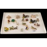 Great Collection of Brooches, In As New Condition / Never Used Condition. Various Subjects and