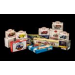 Collection Of Diecast Models To Include Lledo Exchange & Mart, Corgi 98103 Volvo Container,