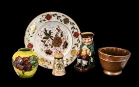 Miscellaneous Lot of Pottery Items,