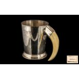 Silver Plated Tankard, (EPNS),