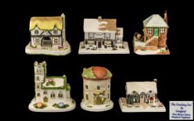 Collection of Coalport Cottages,