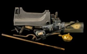Gunsmith's Cartridge Loading Tools and Balance.