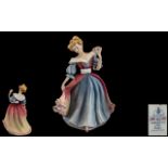 Royal Doulton - Fine Quality Hand Painted and Signed Porcelain Figurine.
