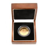 Commonwealth Mint Tristan da Cunha William & Kate double portrait gold double Sovereign coin, 2011,